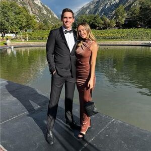 X revolve mott maxi dress Michael Costello